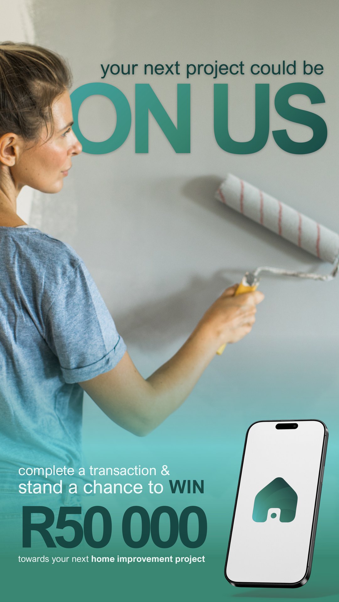 Consumer campaign post: your next project could be on us — win R50 000